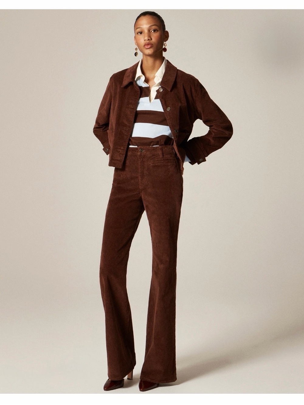 J. Crew Vintage Flare Pant in Corduroy- NWT